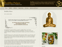 Tablet Screenshot of buddha-palace.de